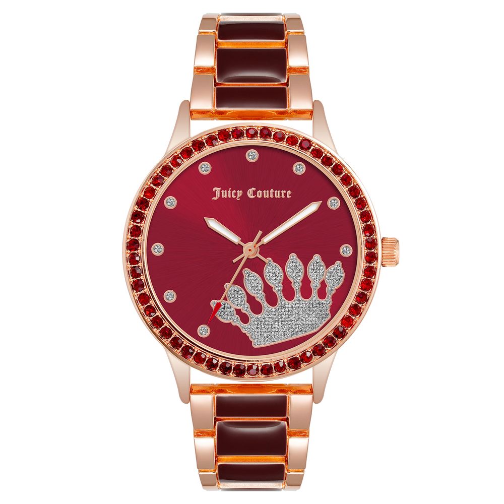 Juicy Couture flerfärgad metallklocka