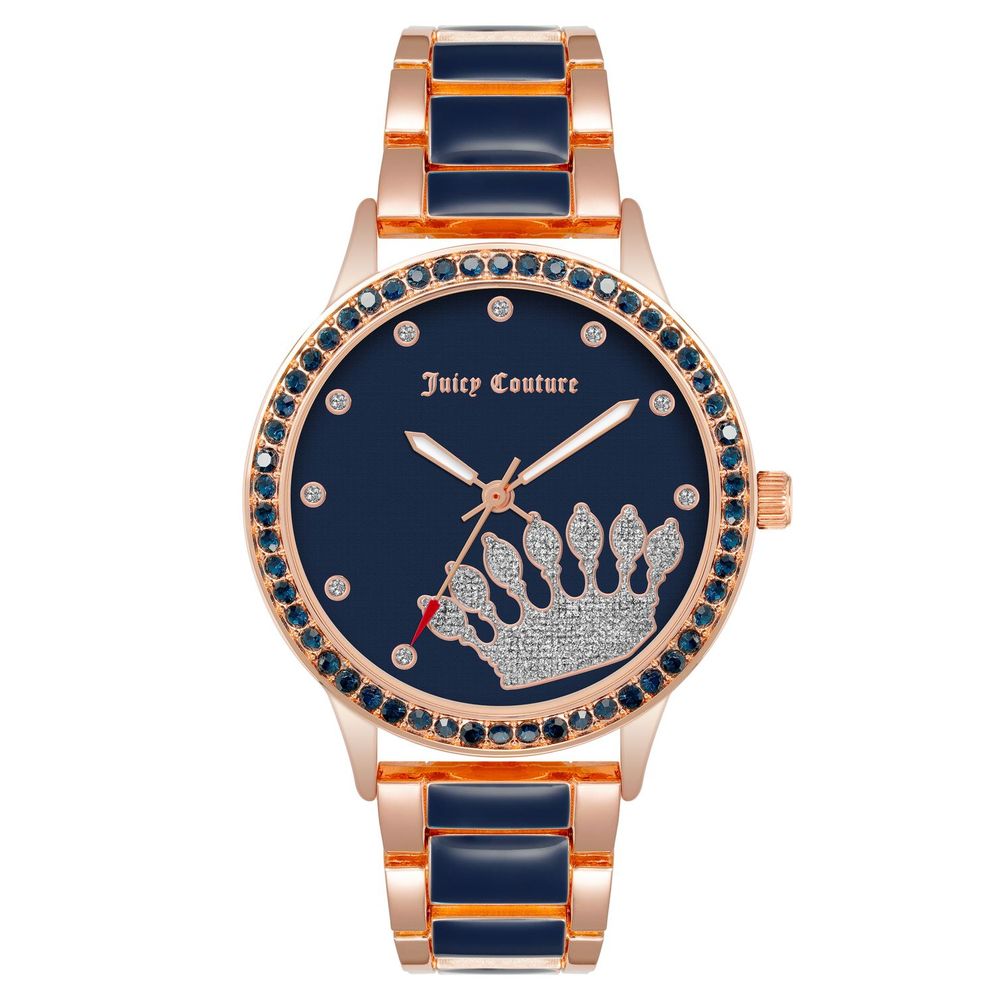 Juicy Couture flerfärgad metallklocka