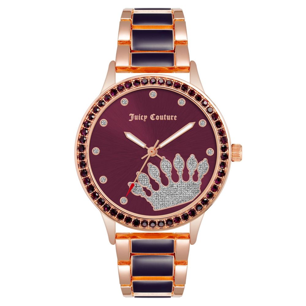 Juicy Couture flerfärgad metallklocka