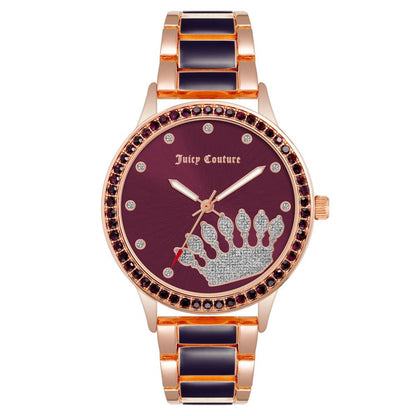Juicy Couture flerfärgad metallklocka
