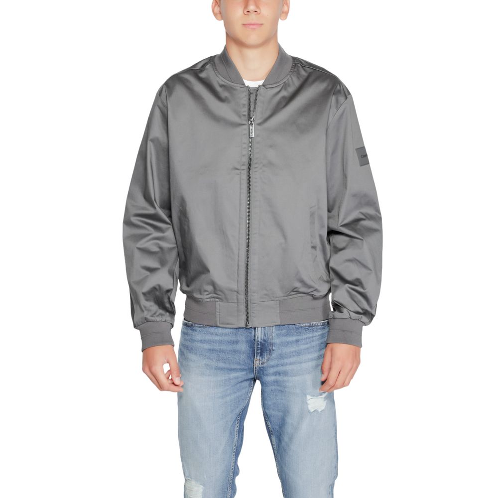 Calvin Klein grå ekologiska bomullsjackor och kappa