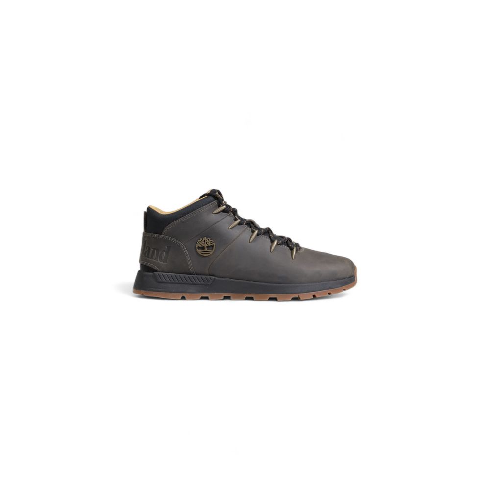Timberland Grå Sneaker i Återvunnet Läder