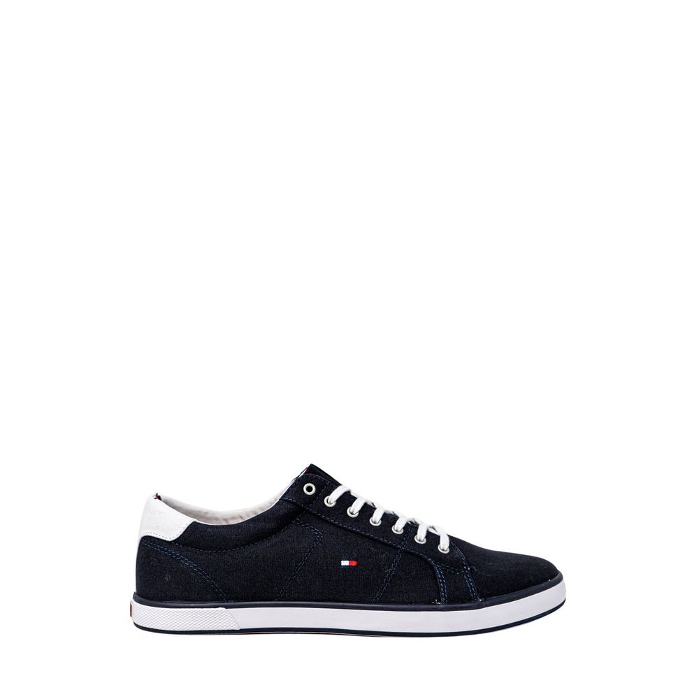 Tommy Hilfiger Blå Bomullssneaker