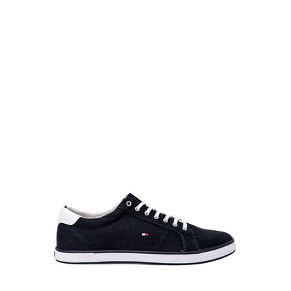 Tommy Hilfiger Blå Bomullssneaker