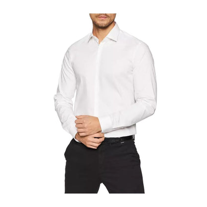 Calvin Klein vit bomullsskjorta