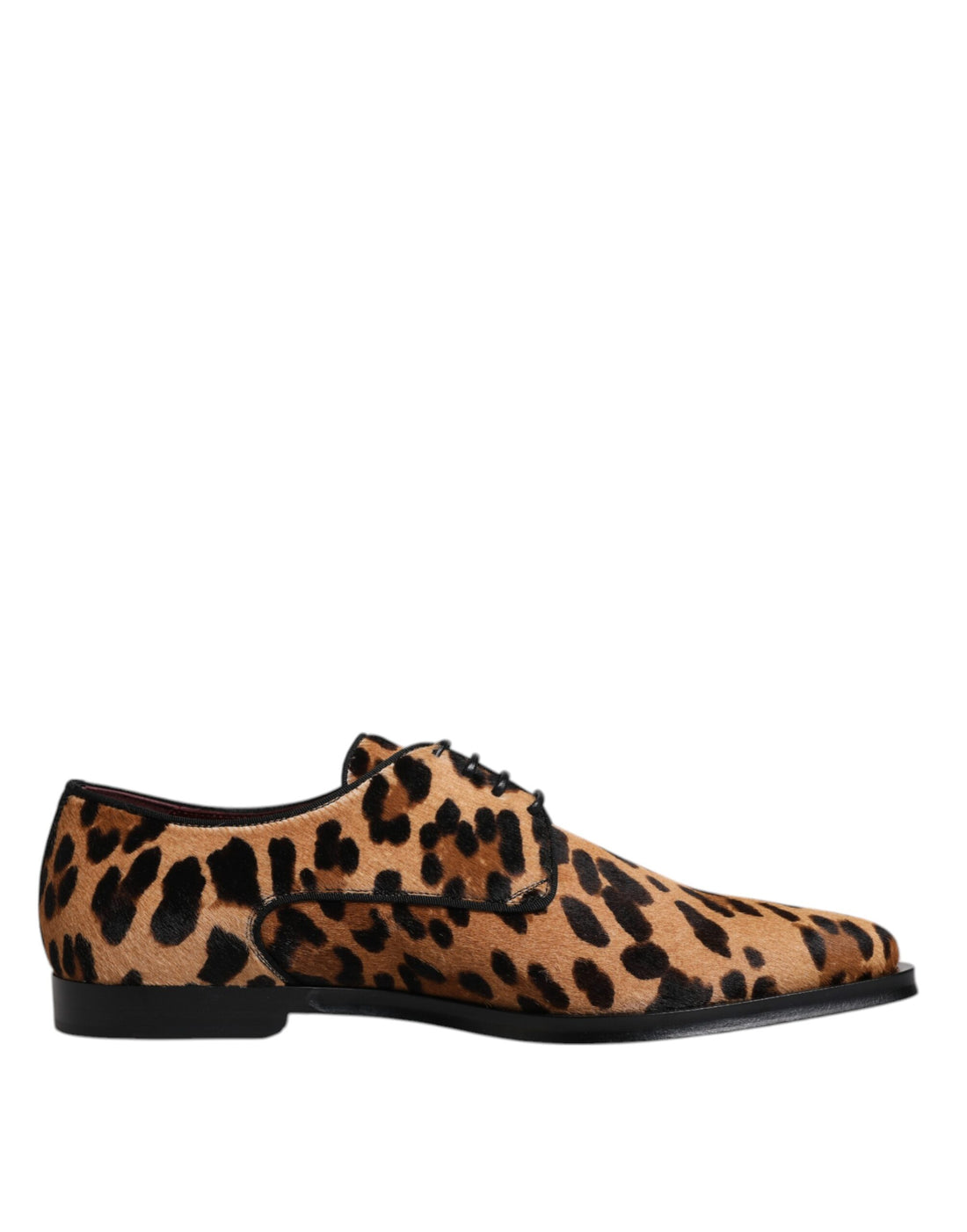 Dolce &amp;amp; Gabbana Bruna Leopard Derby Formella Herrskor