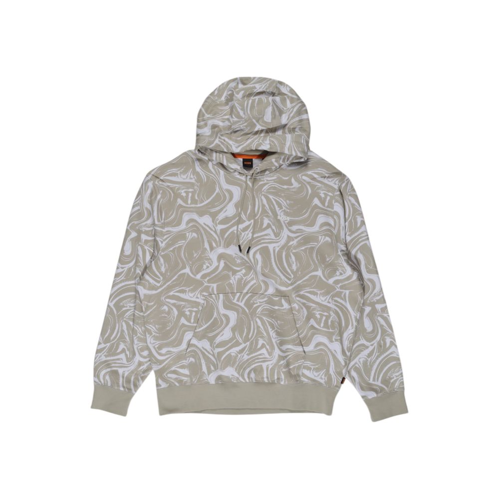 Hugo Boss Beige Bomulls Hoodie