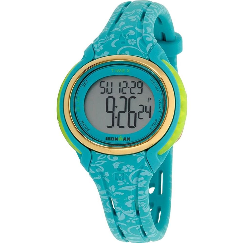 Timex ljusblå syntetisk klocka