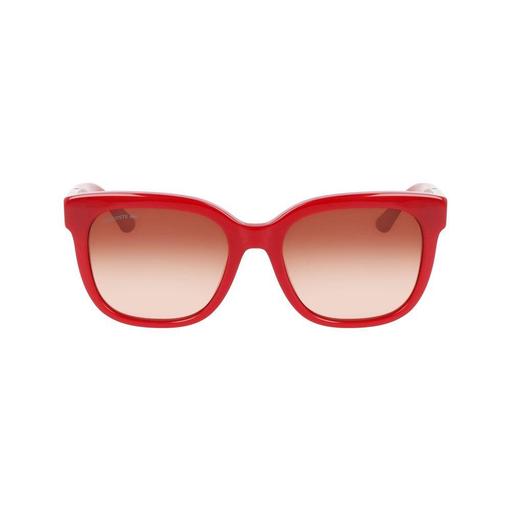 Lacoste röda acetat solglasögon