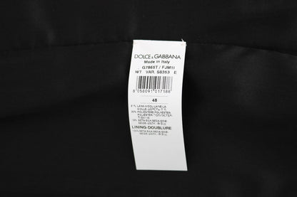 Dolce &amp;amp; Gabbana svart prickigt mönster väst