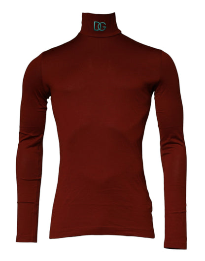 Dolce &amp;amp; Gabbana Röd Bomull Polotröja Herrtröja