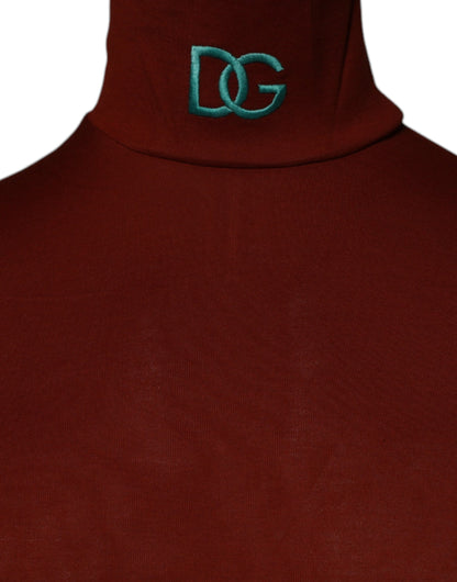 Dolce &amp;amp; Gabbana Röd Bomull Polotröja Herrtröja