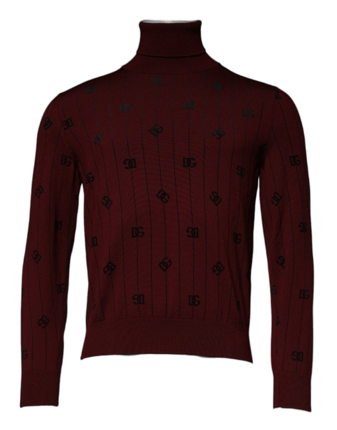 Dolce &amp;amp; Gabbana Rödbrun Monogram Polotröja
