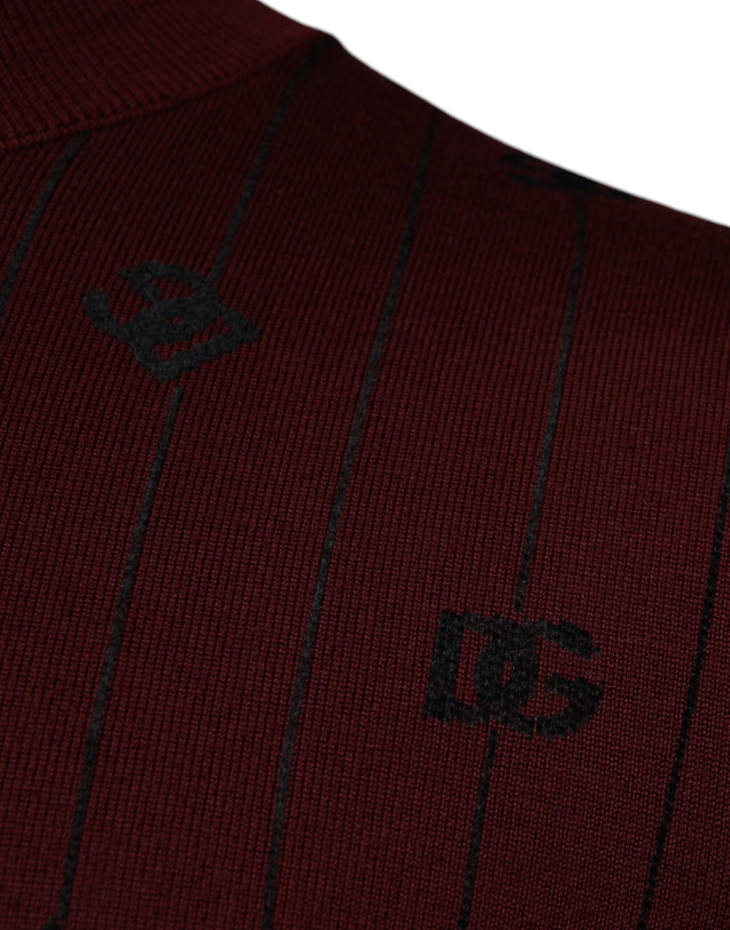 Dolce &amp;amp; Gabbana Rödbrun Monogram Polotröja