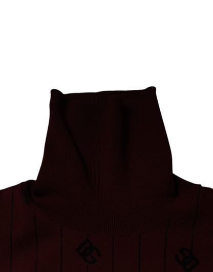 Dolce &amp;amp; Gabbana Rödbrun Monogram Polotröja