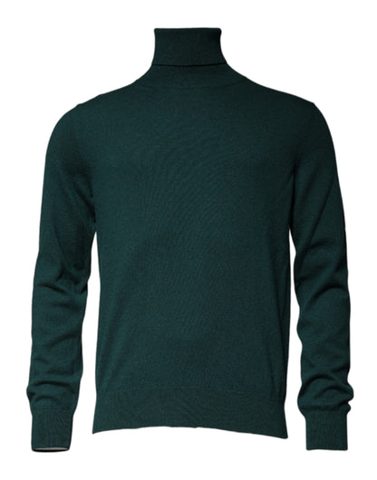 Dolce &amp;amp; Gabbana Grön Kashmir Polotröja Herrtröja