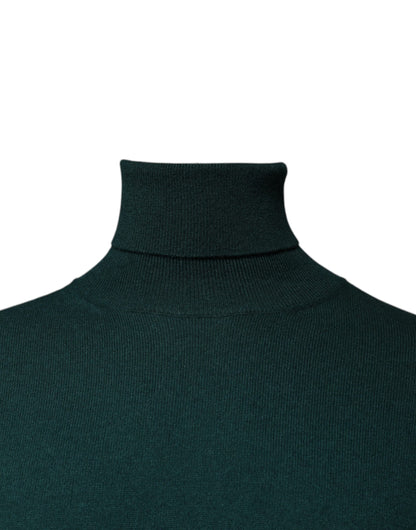 Dolce &amp;amp; Gabbana Grön Kashmir Polotröja Herrtröja