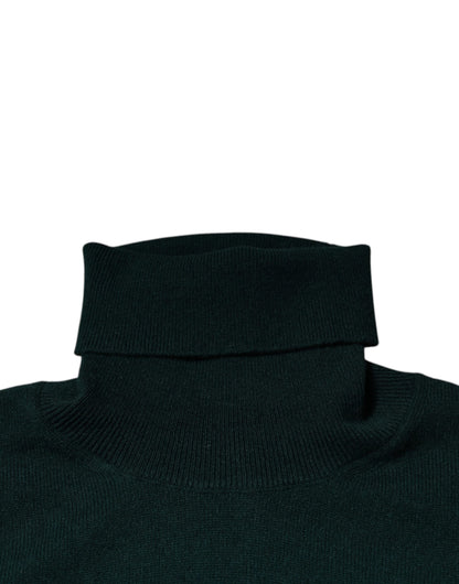 Dolce &amp;amp; Gabbana Grön Kashmir Polotröja Herrtröja