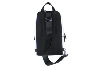 Michael Kors Cooper Medium Vit Signature PVC Sling Ryggsäck