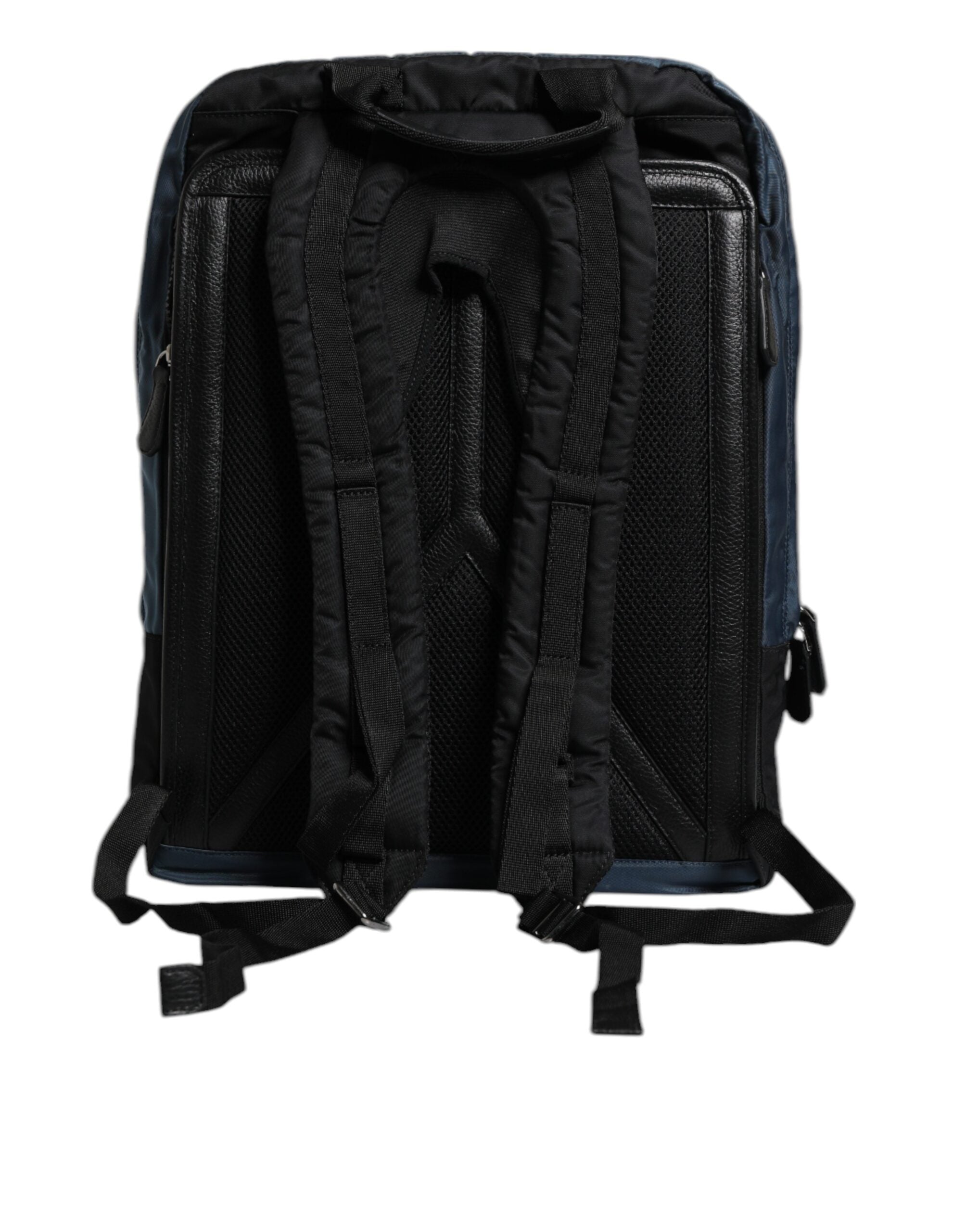 Dolce &amp;amp; Gabbana svart nylon DG-logotyp skolryggsäck
