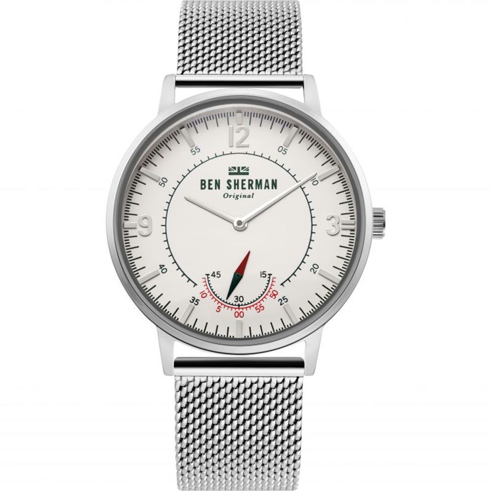 Ben Sherman Silverklocka i rostfritt stål