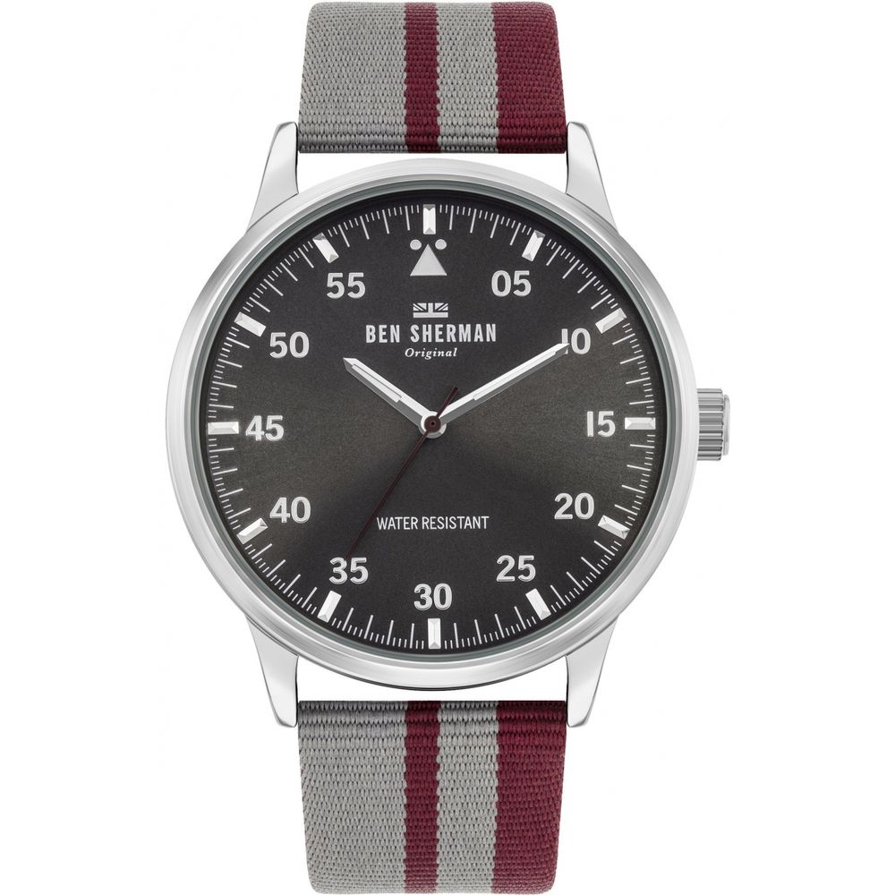 Ben Sherman grå tygklocka