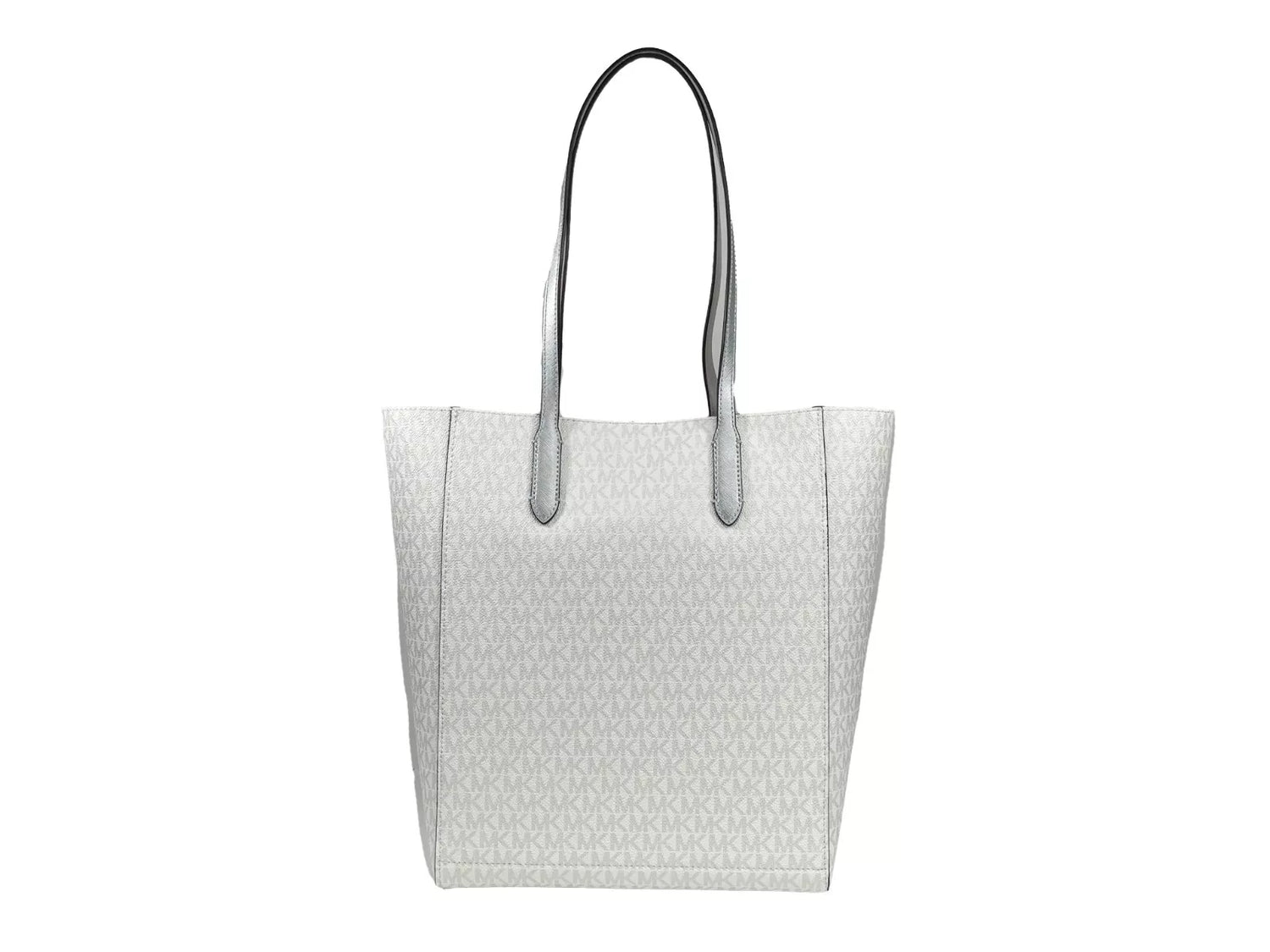 Michael Kors Vincent med korthållare Stor tygväska Silver