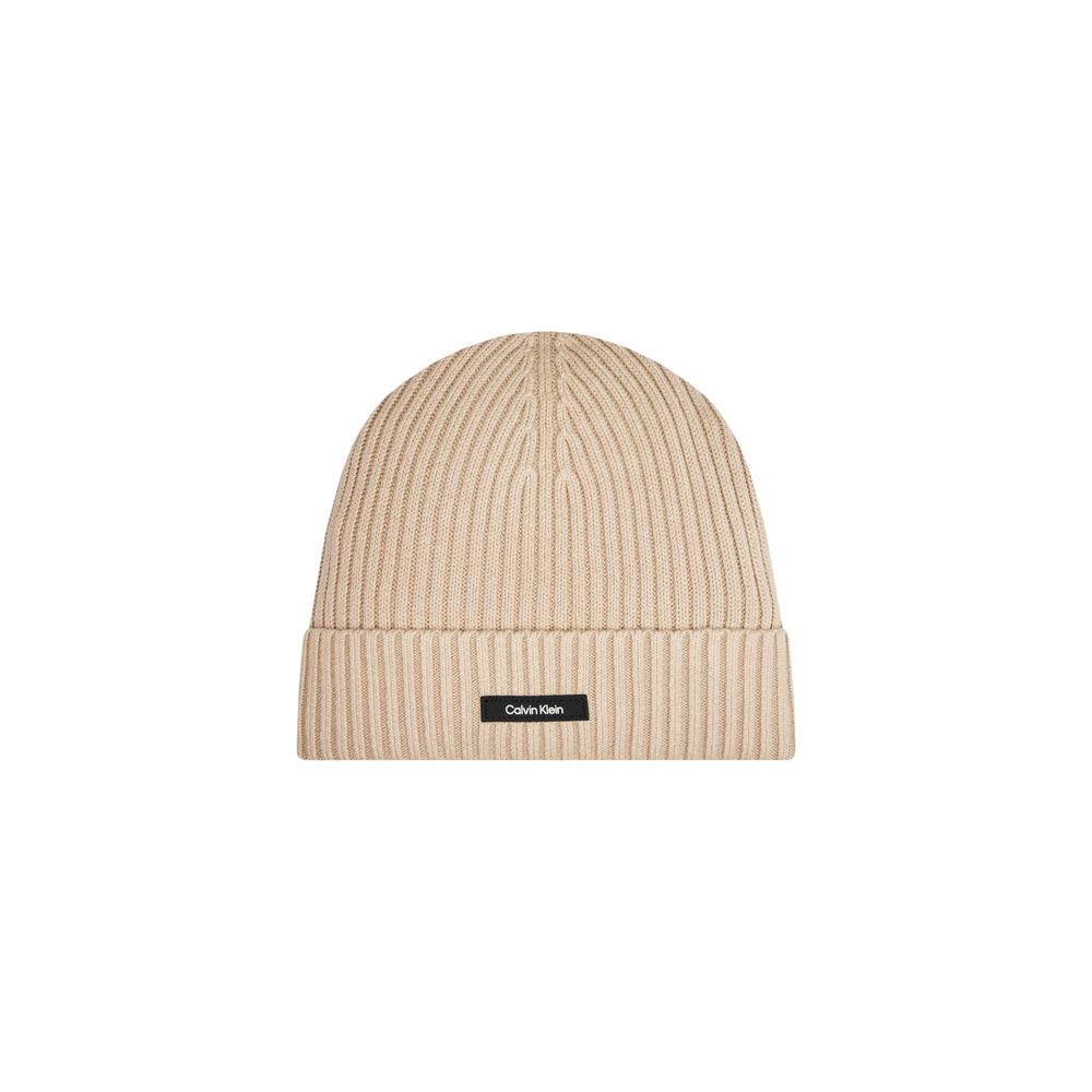 Calvin Klein Beige Ekologisk Bomullskeps Basebollkeps