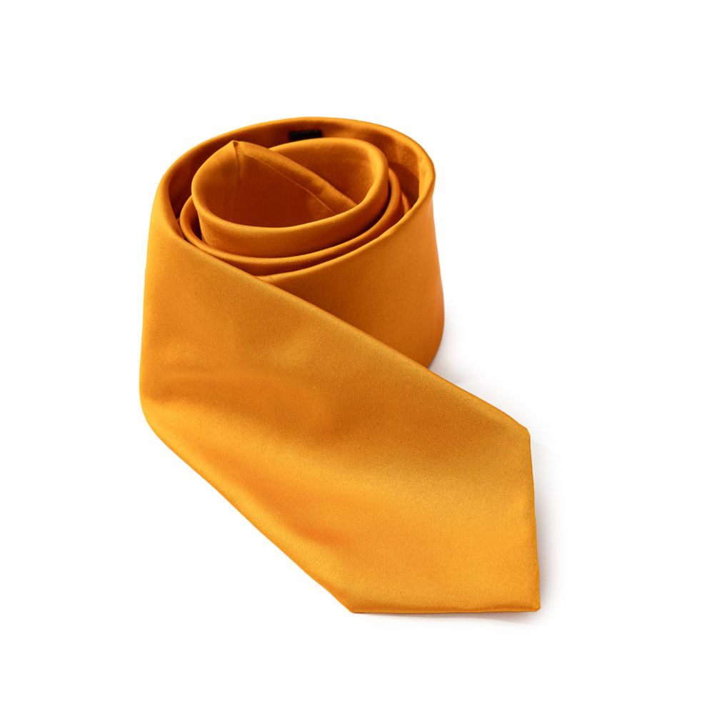 Dolce &amp;amp; Gabbana Orange Sidenslipsar &amp;amp; Fluga