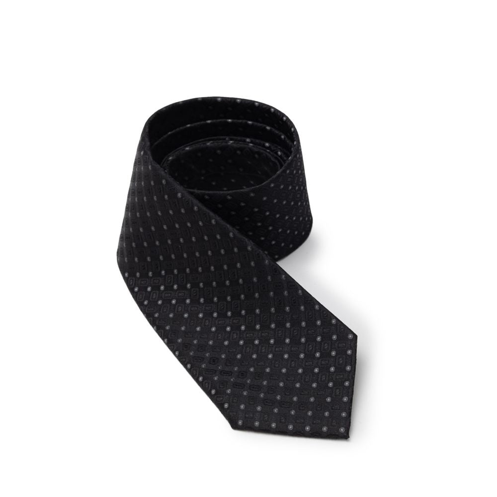 Dolce &amp;amp; Gabbana Svarta Sidenslipsar &amp;amp; Fluga
