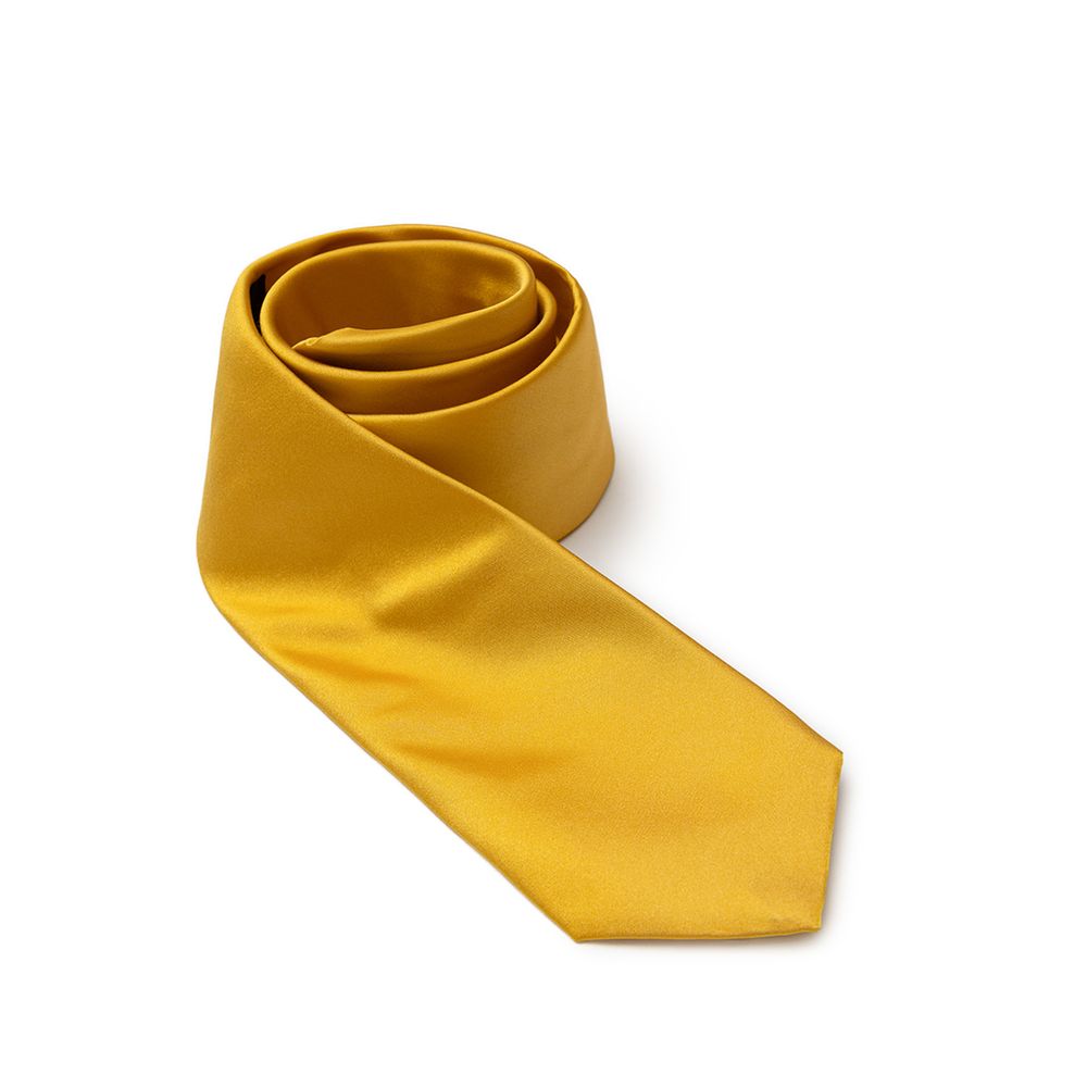 Dolce &amp;amp; Gabbana Guldfärgade Sidenslipsar &amp;amp; Fluga