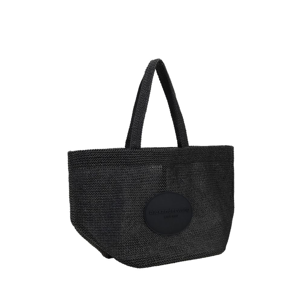 Alexander Wang Punch XL Raffia Axelväska