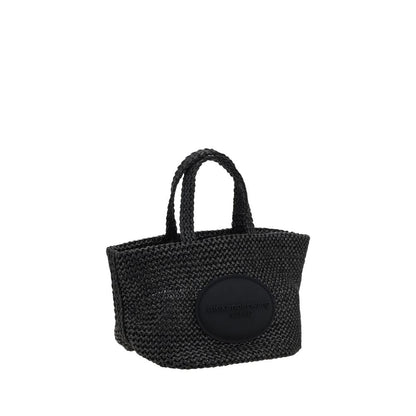 Alexander Wang Punch Liten Raffia Handväska