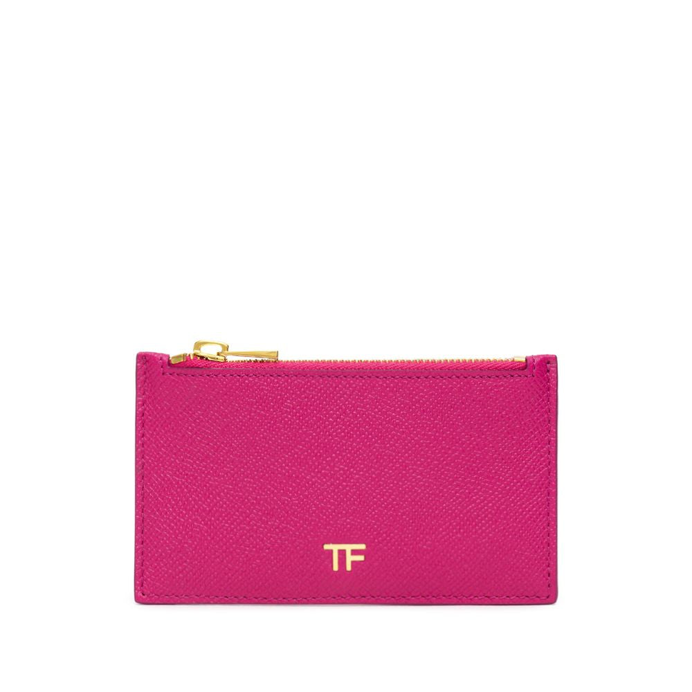 Tom Ford Fuchsia Läder Korthållare