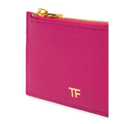 Tom Ford Fuchsia Läder Korthållare