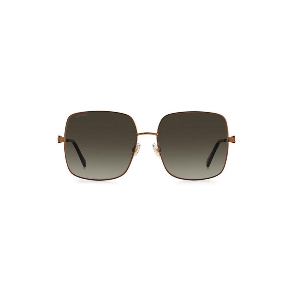 Jimmy Choo bruna metallsolglasögon