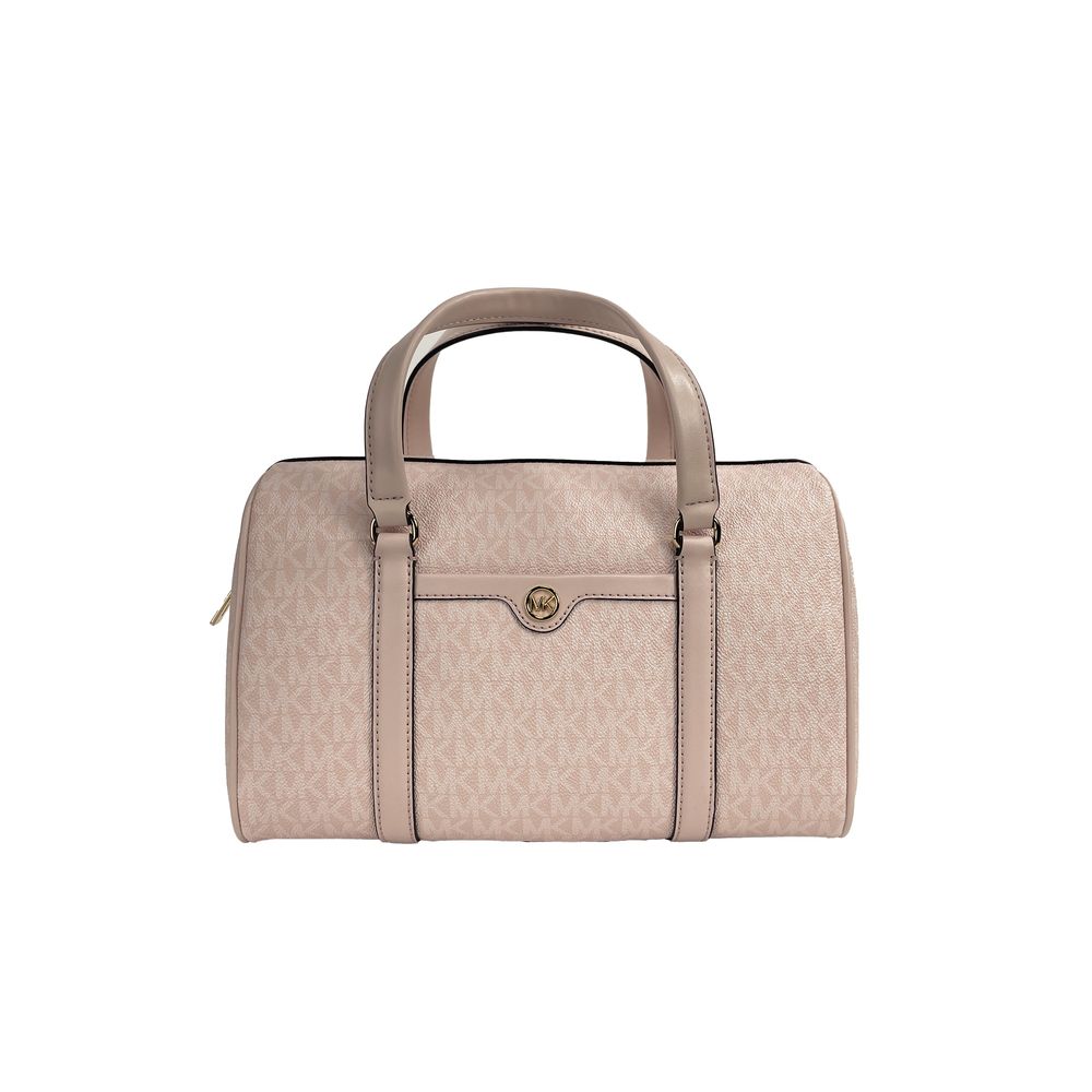 Michael Kors Rosa Axelväska i PVC och Läder