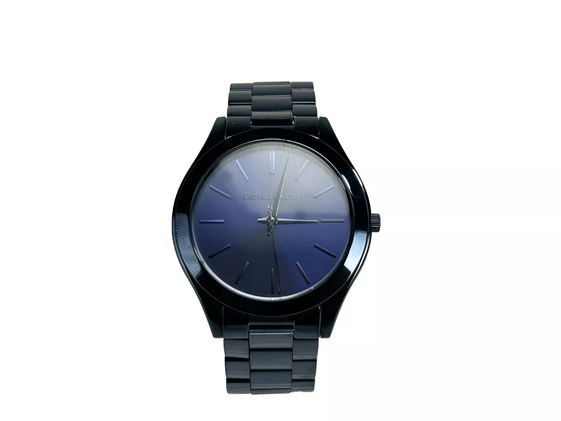 Michael Kors Slim Runway Rostfritt Stål Klocka MK3419 Blå