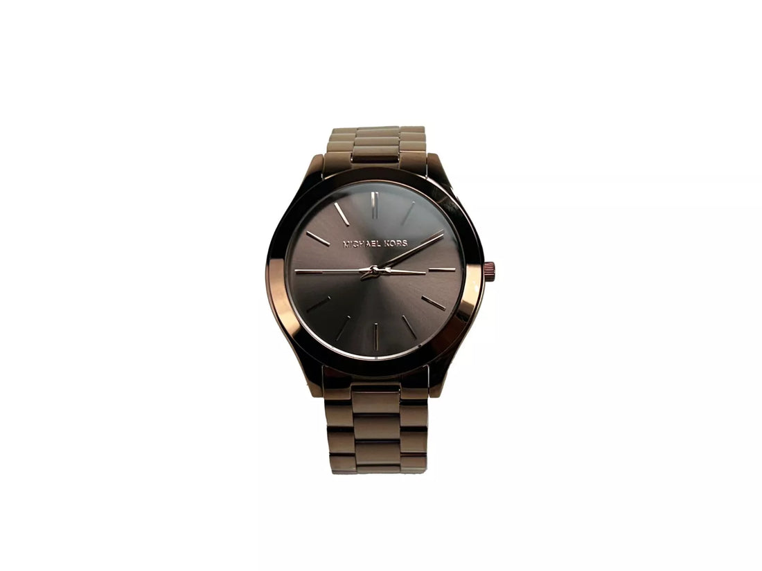 Michael Kors Slim Runway Brunt Rostfritt Stål Klocka MK3418