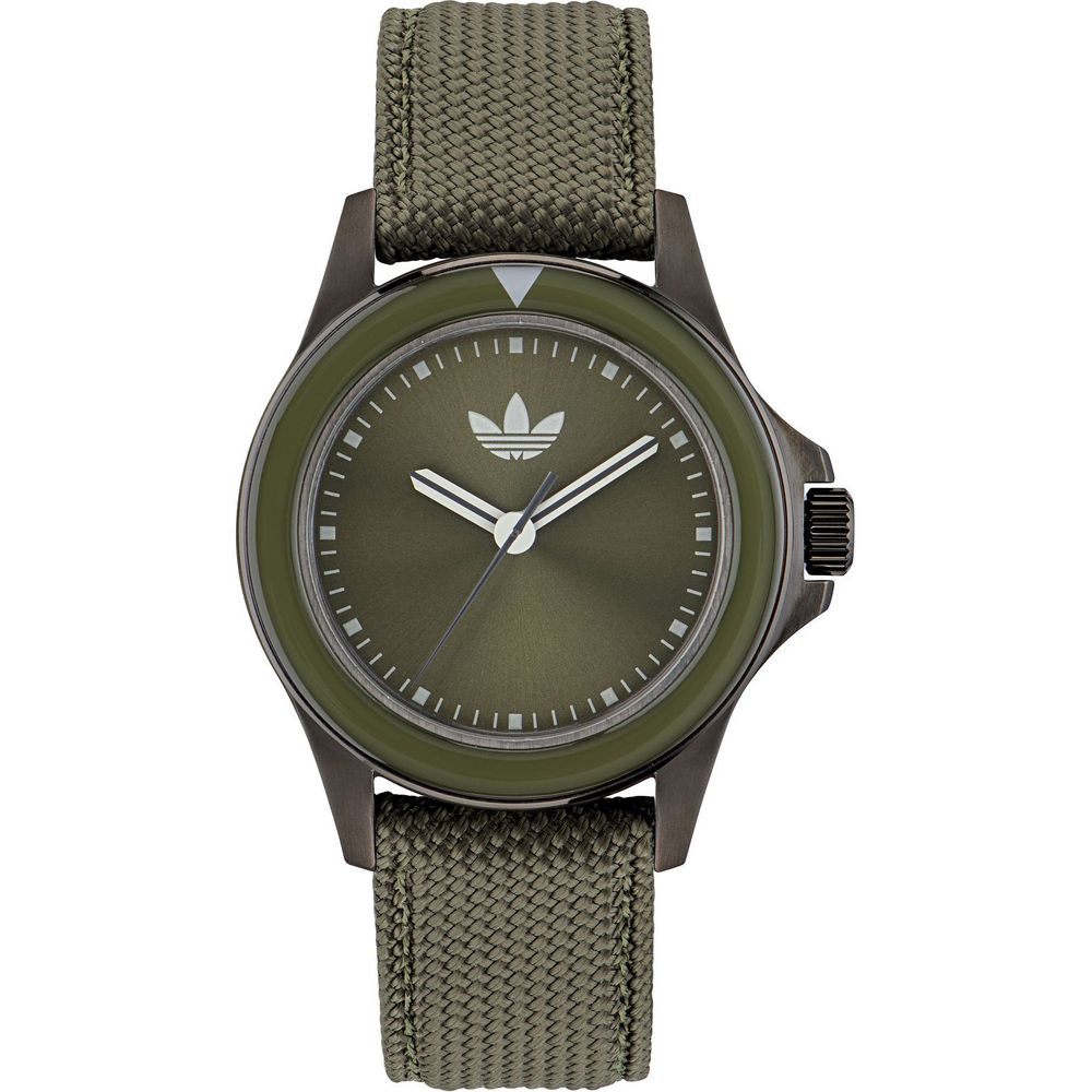 Adidas grön tygklocka