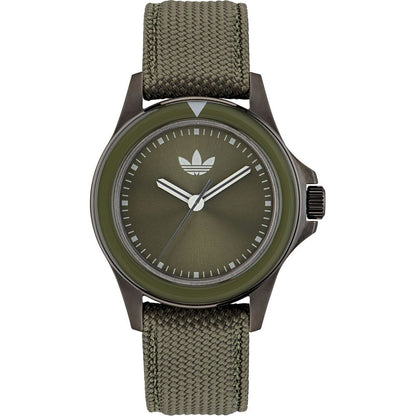 Adidas grön tygklocka