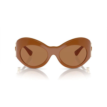 Versace bruna acetatsolglasögon