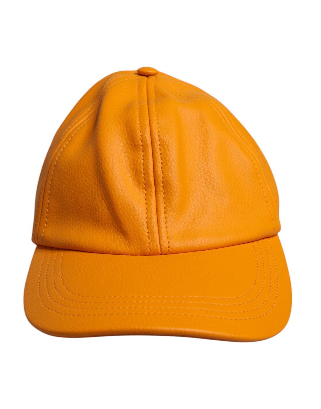 Dolce &amp;amp; Gabbana Orange Bomulls 6 Paneler Baseballkeps