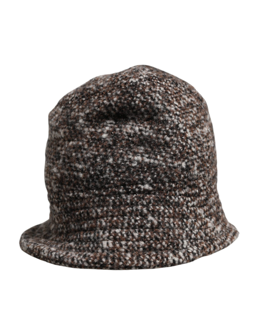 Dolce &amp;amp; Gabbana Brun Alpackaullvävd Bucket Hatt