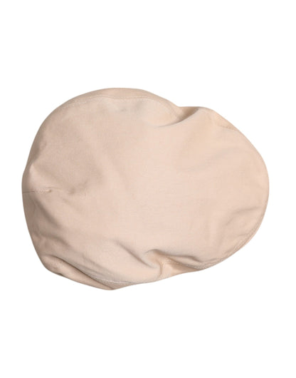 Dolce &amp;amp; Gabbana Beige Cotton Newsboy Capello Cabbie Hat
