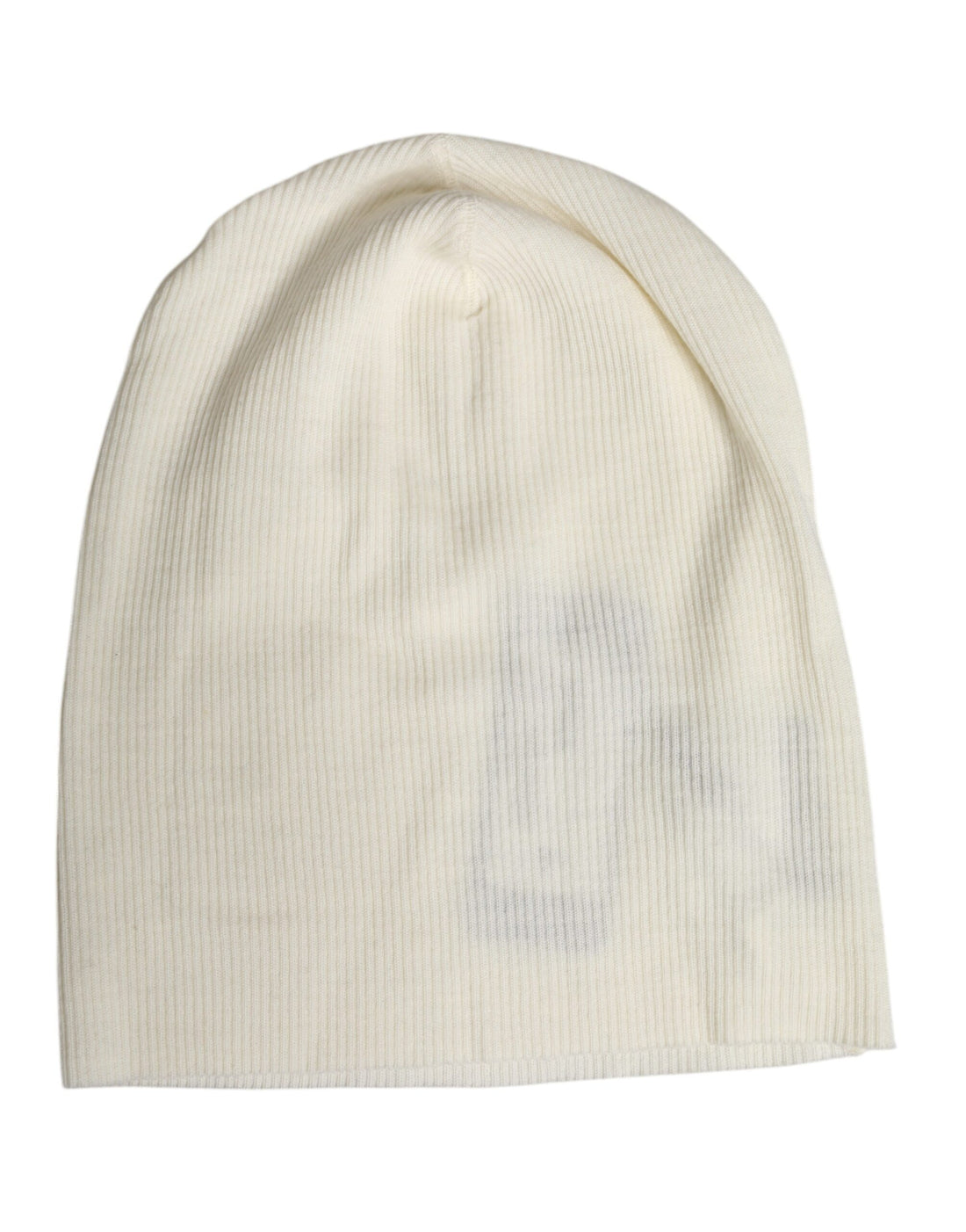 Dolce &amp;amp; Gabbana Beige Stickad Mössa i Ullblandning