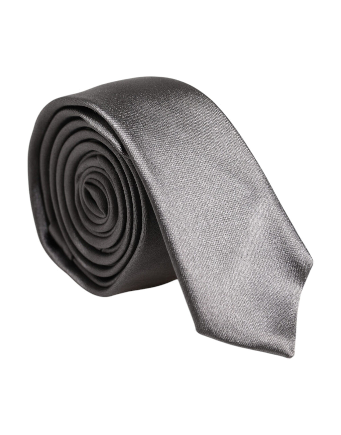 Dolce &amp;amp; Gabbana Metallic Silver Justerbar Slips i Siden
