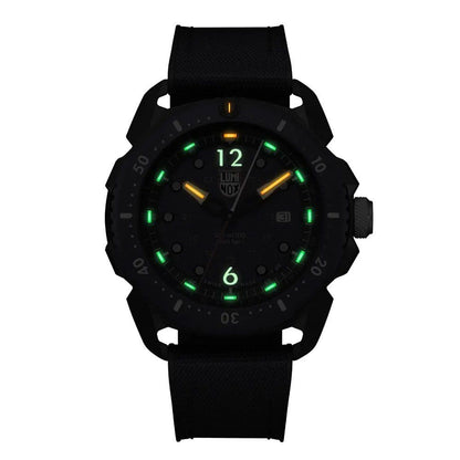 Luminox blå gummiklocka
