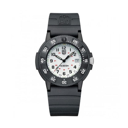 Luminox svart gummiklocka