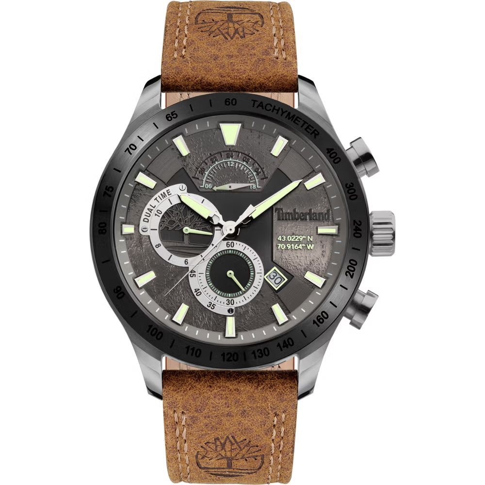 Timberland brun läderklocka